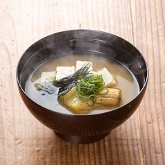 【めしに合う味噌汁も是非】高知青さのりと田舎豆腐の味噌汁