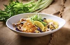 豚肉とナスと水菜の大根おろしポン酢