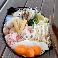 「冬キャンプ気分」焚き火の温もりと絶品ちゃんこ鍋◎