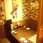 ２～６人のプライベート使いに最適なお席も多数ご用意☆ゆったりと落ち着いた店内でお食事を。