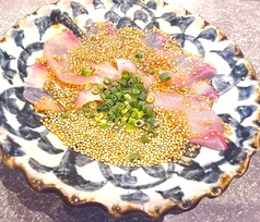 【当店名物！鹿児島産 胡麻カンパチ】完全個室 名駅 名古屋駅貸切居酒屋 牛タン  個室あり 焼き鳥 焼鳥の写真