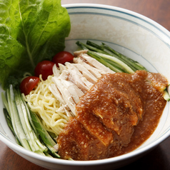 のどごしひんやり　夏の贅沢『タレが選べる　バンバンジー冷麺』