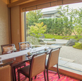 くらしき茶寮自慢の日本庭園を眺めながら寛げるお部屋です。