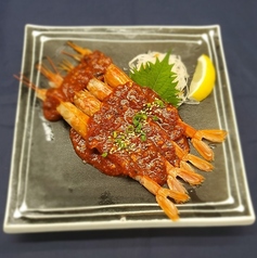 大エビ刺し