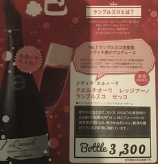 クエルチオーリ　レッジアーノ　ランブルスコ　セッコ