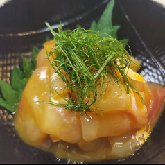 鯛のユッケ