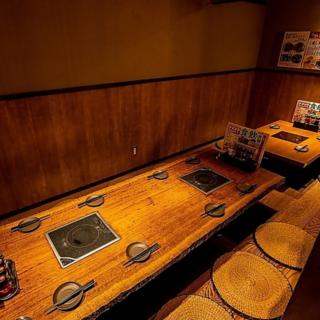 掘りごたつ個室席もご用意しております！ごゆっくりお過ごしください♪