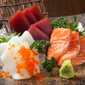 料理メニュー写真&nbsp;刺身三点盛り