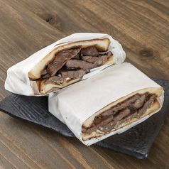 背徳のハラミステーキサンド