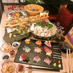 人気No1コース 贅沢 『茜コース』２ｈ飲み放題付きでお一人様4000円☆ ランチも可　