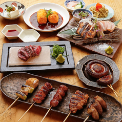 心斎橋東　焼とりporcのコース写真