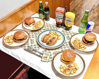 【全粒粉バンズ×国産牛100%パティを使用】