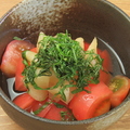 料理メニュー写真&nbsp;ガリしそトマト