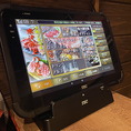 「次はこれ頼もう！」そんな時もタッチパネルならスムーズ。メニューを見ながらみんなでワイワイ選んで、気軽にポチッとするだけ！焼肉時間がもっと楽しくなります。