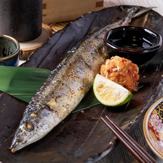 秋刀魚の塩焼き