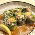 料理メニュー写真&nbsp;本マグロと野菜の生春巻
