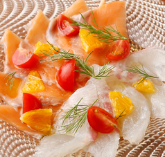 鮮魚のカルパッチョ