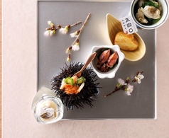 和食からまつのコース写真