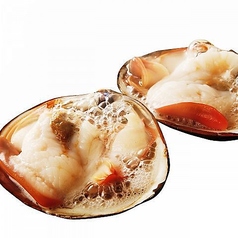 活ホッキ貝の殻焼