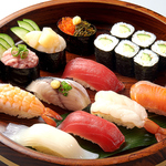 新鮮なネタを使ったお寿司も♪