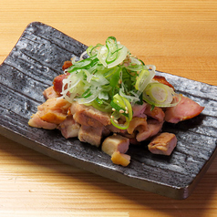 燻製チャーシューのねぎまみれ