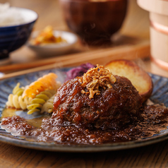 【トリコの究極ハンバーグ】トリコの究極ハンバーグ定食　［ハンバーグ 180g］