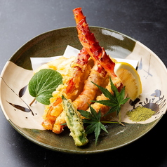 蟹の羽衣天ぷら 4本