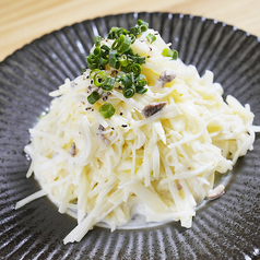 メークインのシャキシャキサラダ　アンチョビ風味