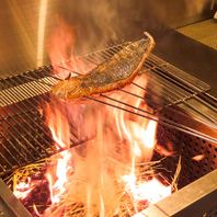 本格的な海鮮藁焼きが愉しめます♪