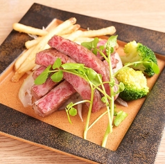松阪肉の牛肩ロースステーキ