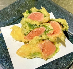 明太子の天ぷら