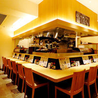 新鮮な素材を最大限に活かす、丁寧な店内調理！