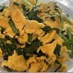 ニラと玉子炒め