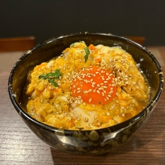 蘭王卵の親子丼