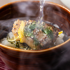 炙り鯛茶漬けの写真