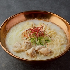 華味鳥と馬油の〆うどん