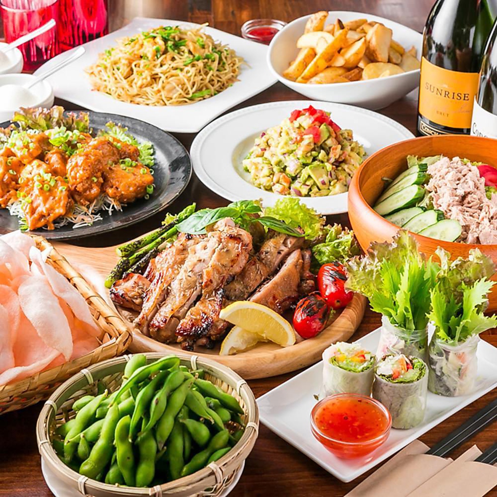 【大森駅前】選べるメイン♪食べ放題×個室バル居酒屋!!趣向を凝らしたお料理はジャンル様々♪