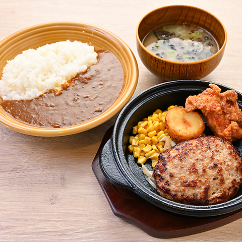 羽釜ごはん&ハンバーグ ファイヤーバーグ 里塚店の料理