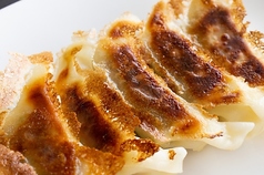 県産豚肉の焼き餃子