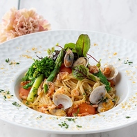 季節のパスタ料理