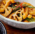 料理メニュー写真&nbsp;オクラと蓮根のナンプラー合え