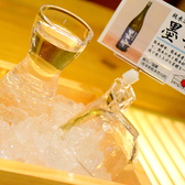 日本酒の冷（１合・２合） は、キンキンに冷やしたガラス製のとっくりとおちょこで♪