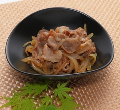 宮崎県のおいも豚を使った生姜焼き定食の写真