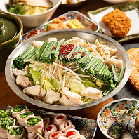 ◆博多の味といえばもつ鍋。こだわり抜いた味を堪能！