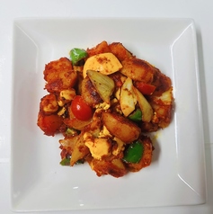 玉子とジャガイモ炒め