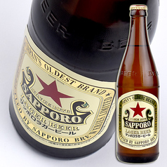 サッポロ 赤星ラガービール （中瓶）