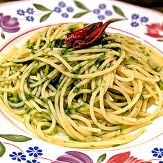 浜名湖産青のりのペペロンチーノ