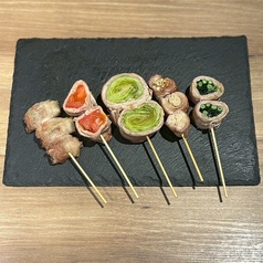 とりあえず5串盛り!