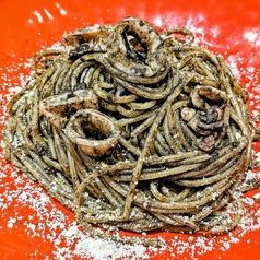 石川県産スルメイカのスパゲッティ・ネーロ