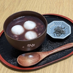 白玉ぜんざい